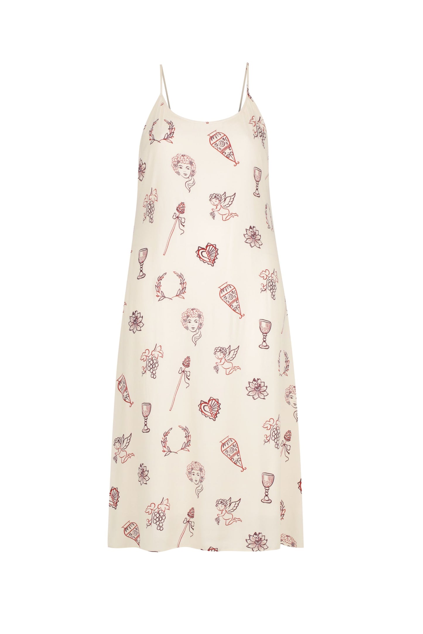 Yasameen Slip Dress in Cherub