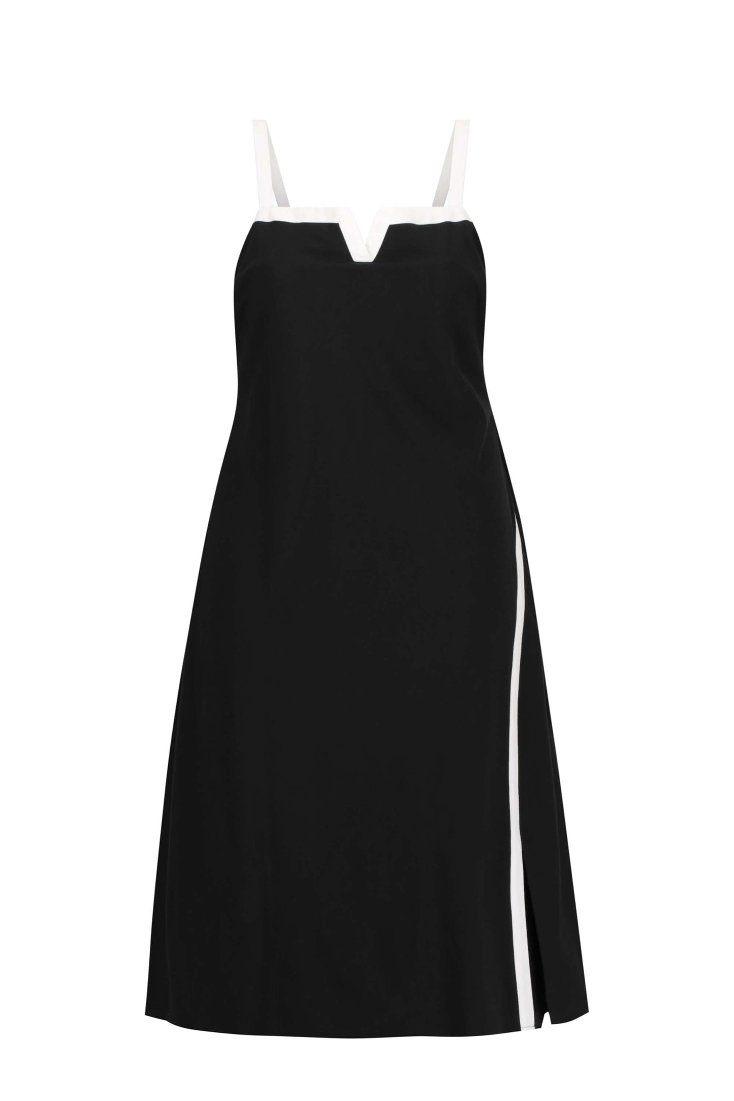 Marlee Everyday Linen Dress in Black