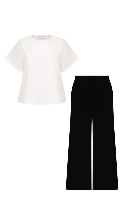 Kally T-Shirt and Adele Pants Set