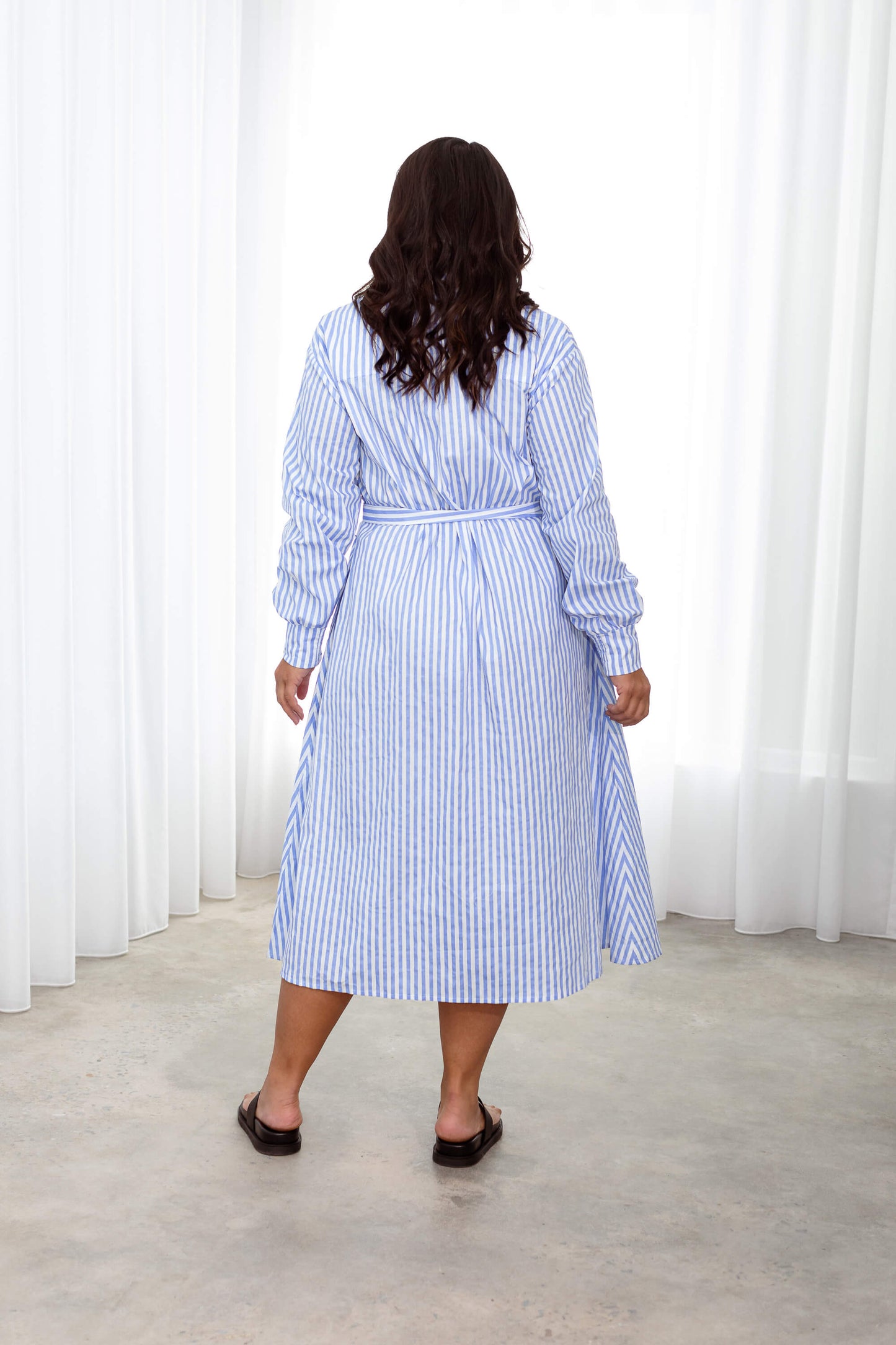 Andrea Cotton Shirt Dress